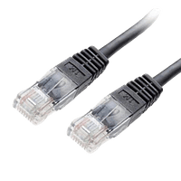Equip latiguillo CAT6 2m negro  Cable de red