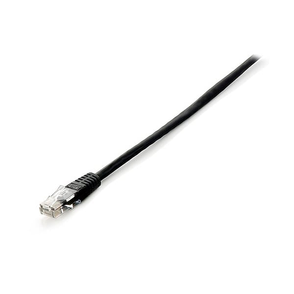 Equip latiguillo CAT6 10m Negro  Cable de red