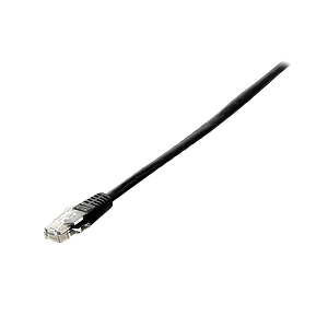 Equip latiguillo CAT6 10m Negro  Cable de red