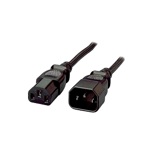 Equip alargo IEC macho  hembra 18M  Cable alimentación