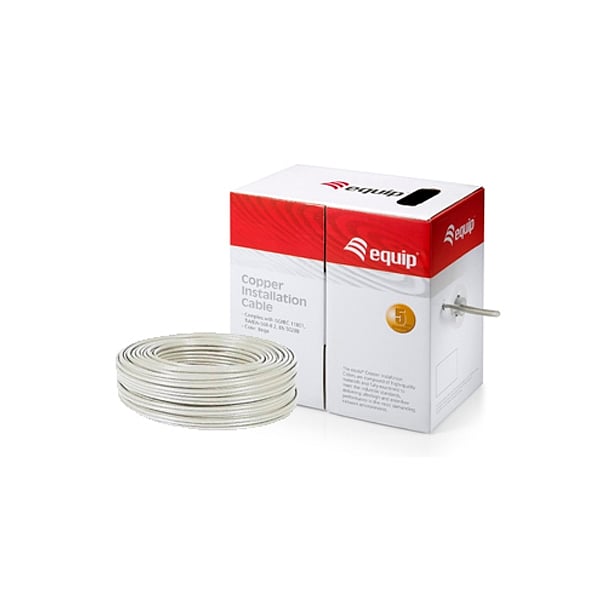 Equip Bobina cable 305M Cat6 UUTP LSZH  Cable de red