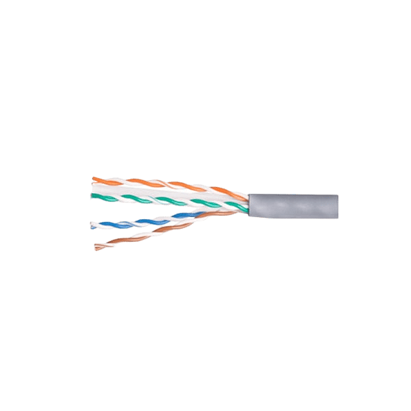 Equip Bobina cable 305M Cat6A UUTP Rígido LSZH  Cable red