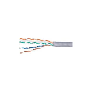 Equip Bobina cable 305M Cat6A UUTP Rígido LSZH  Cable red