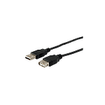 Equip USB 2.0 A-Macho a A-Hembra 3M Alargo - Cable datos