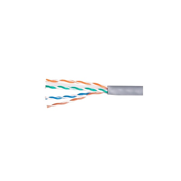 Equip Bobina cable 305M Cat6 UUTP Rígido LSZH  Cable red