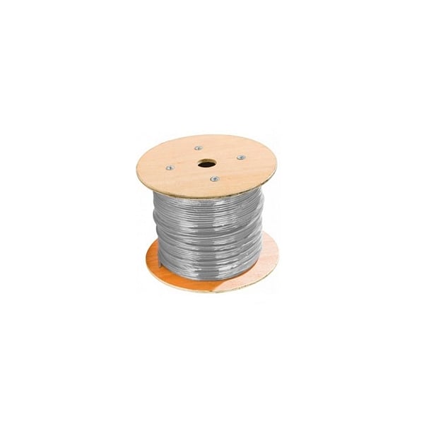 Equip Bobina cable 100M Cat6A SFTP Rígido LSZH  Cable red