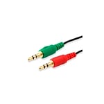 Equip AUDIO Jack 35Hembra a 2x Jack 35Macho  Cable