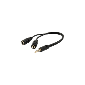 Equip AUDIO Jack 35Macho a 2x Jack 35 Hembra  Cable