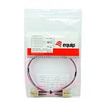 Equip Fibra Óptica OM4 Multimodo Dúplex SCSC libre halógenos 1 metro  Cable