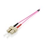 Equip Fibra Óptica OM4 Multimodo Dúplex SCSC libre halógenos 2 metros  Cable