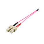 Equip Fibra Óptica OM4 Multimodo Dúplex SCSC libre halógenos 2 metros  Cable Equip Fibra Óptica OM4 Multimodo Dúplex SCSC libre halógenos 2 metros  Cable