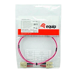 Equip Fibra Óptica OM4 Multimodo Dúplex SCSC libre halógenos 2 metros  Cable Equip Fibra Óptica OM4 Multimodo Dúplex SCSC libre halógenos 2 metros  Cable