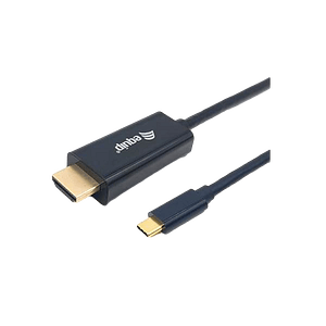 Equip USBC  ThunderBolt 3 Compatible  a HDMIMacho 4K30Hz 3 Metros  Cable de imagen