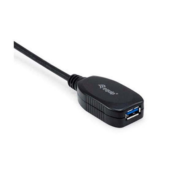 Equip USB Extension 10 metros 5Gbps Negra  Cable