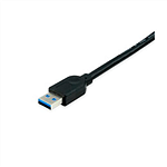 Equip USB Extension 10 metros 5Gbps Negra  Cable