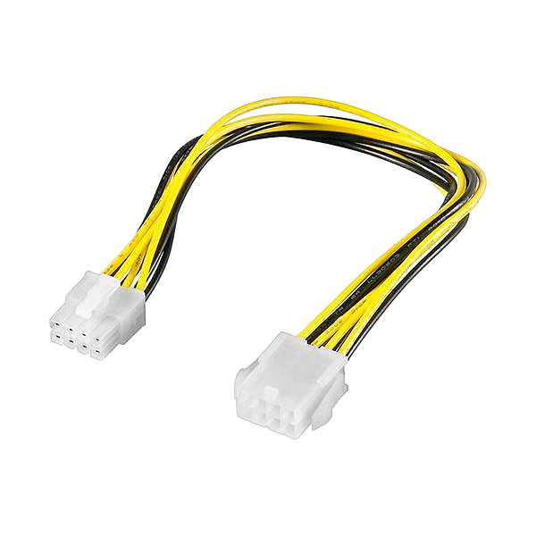 OEM Alimentacion de 8 pines CPU Macho  Hembra Alargo