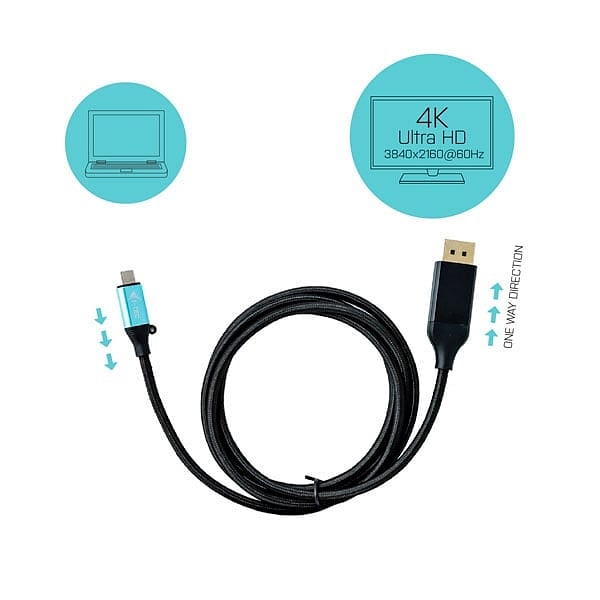 ITec USBC a DisplayPort 150m 4K  Cable