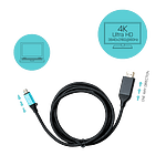 ITec USBC a HDMI 15m  Cable