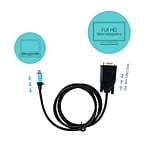 ITec USBC a VGA 1080p 150m  Cable