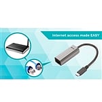 ITec USBC a GBLAN metal  Adaptador