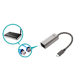 ITec USBC a GBLAN metal  Adaptador