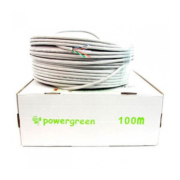 PG BOBINA DE CABLE CAT 6 UTP 100 METROS FLEXIBLE C