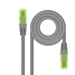 Nanocable Cable RJ45 Cat6 UTP AWG26 CCA 25m Gris