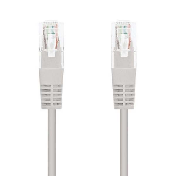 Nanocable Cable de Red Latiguillo RJ45 CAT6 UTP AWG24 Gris 25 m