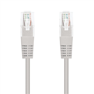 Nanocable Cable de Red Latiguillo RJ45 CAT6 UTP AWG24 Gris 25 m