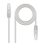 Nanocable Cable de Red Latiguillo RJ45 CAT6 UTP AWG24 Gris 25 m