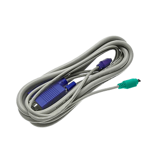 CABLE KVM VGA MACHO PS2 MACHO 3 MTS  Cable de audio y video