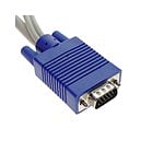 CABLE KVM VGA MACHO PS2 MACHO 3 MTS  Cable de audio y video