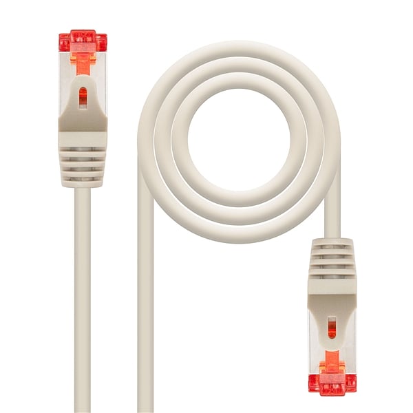 OEM RJ45 CAT6 SSTP 20 Metros FLEXIBLE  Cable red