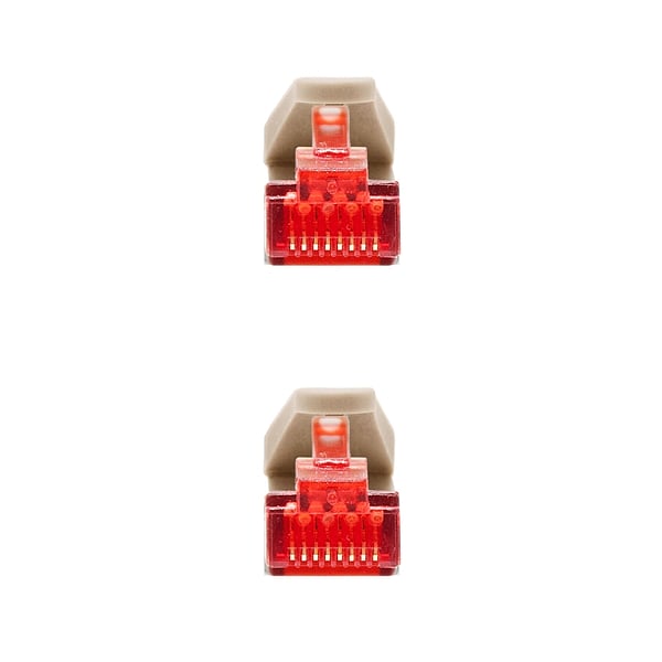 OEM RJ45 CAT6 SSTP 20 Metros FLEXIBLE  Cable red