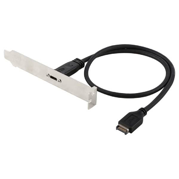OEM Cable USB C Tipo E Placa a USB C Hembra 50cm v2 Cable