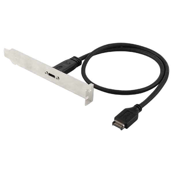 OEM Cable USB C Tipo E Placa a USB C Hembra 50cm v2 Cable