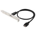 OEM Cable USB C Tipo E Placa a USB C Hembra 50cm v2 Cable