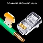 OEM EZ RJ45 Cat 6 8p8c UTP  Conector