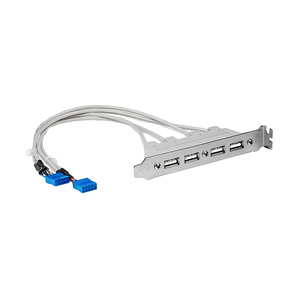 StarTechcom 4 puertos USB 20  Adaptador