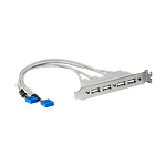 StarTechcom 4 puertos USB 20  Adaptador StarTechcom 4 puertos USB 20  Adaptador