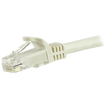 StarTechcom latiguillo 5 M blanco CAT6 UTP  Cable de red