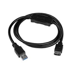 StarTechcom Cable Adaptador USB 30 a eSATA para Disco Duro