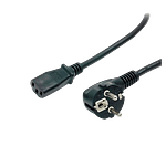 StarTechcom Cable Alimentación C13 18m Clavija Europea