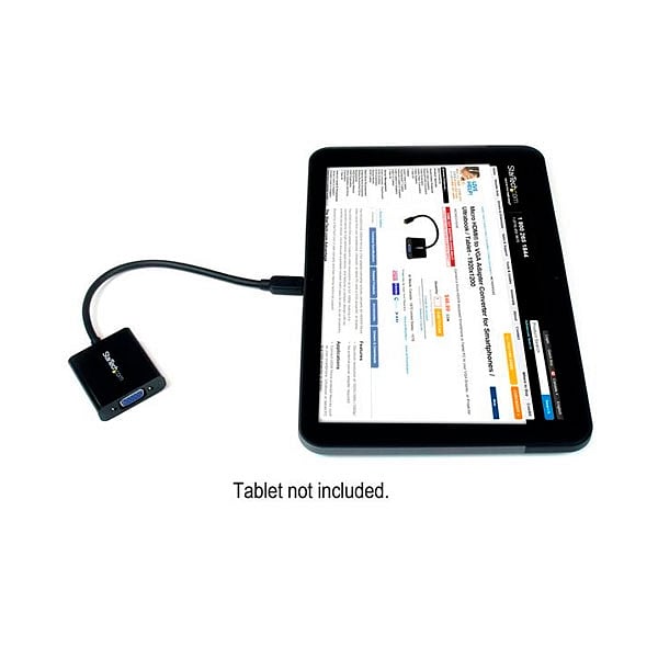 StarTechcom Adaptador Conversor Micro HDMI a VGA para Smart