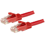 StarTechcom Latiguillo 3 M rojo CAT6 UTP  Cable de red StarTechcom Latiguillo 3 M rojo CAT6 UTP  Cable de red