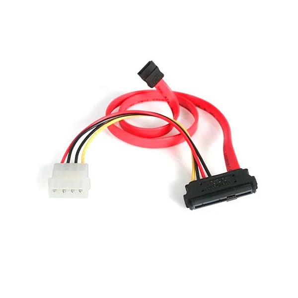 StarTechcom SAS a SATA con alimentación LP4  Cable
