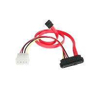 StarTech.com SAS a SATA con alimentación LP4 - Cable