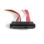 StarTechcom SAS a SATA con alimentación LP4  Cable