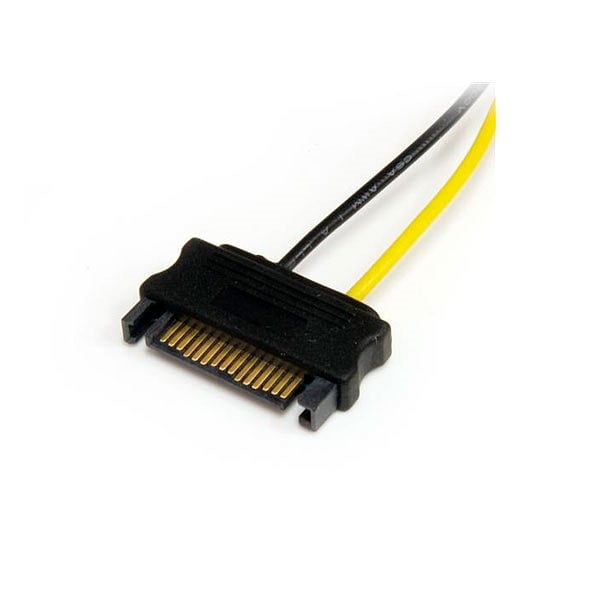 StarTechcom Cable Adaptador 15cm Alimentación SATA a Conect