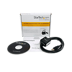 StarTechcom Cable 18m USB a Puerto Serie Serial RS232 DB9